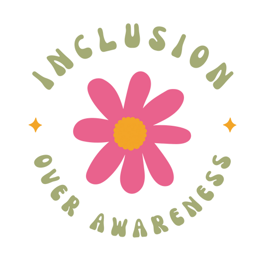 Inclusion Over Awareness T-Shirt - Neurodiversity Advocacy