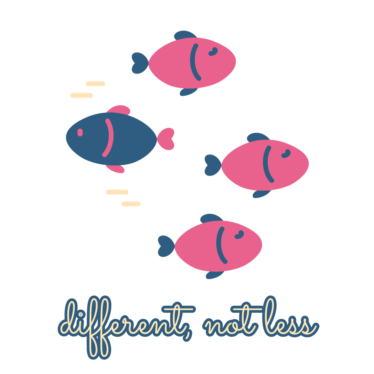 Different, Not Less Unisex T-Shirt - Neurodiversity Empowerment