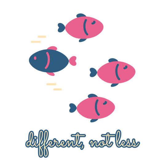 Different, Not Less Unisex T-Shirt - Neurodiversity Empowerment