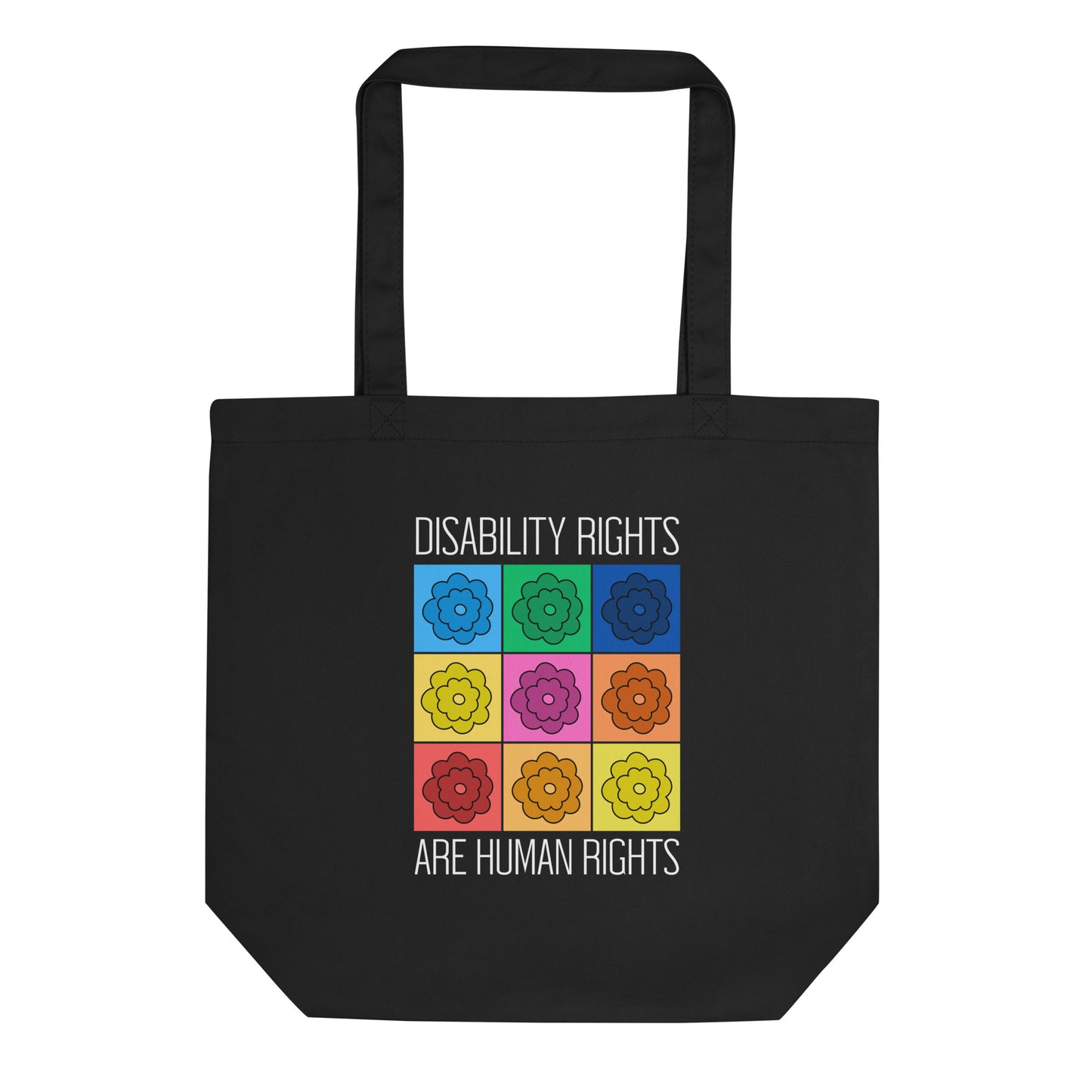 Disability Rights are Human Rights Eco Tote Bag | Neurodiversity Awareness | Disability Rights Advocate