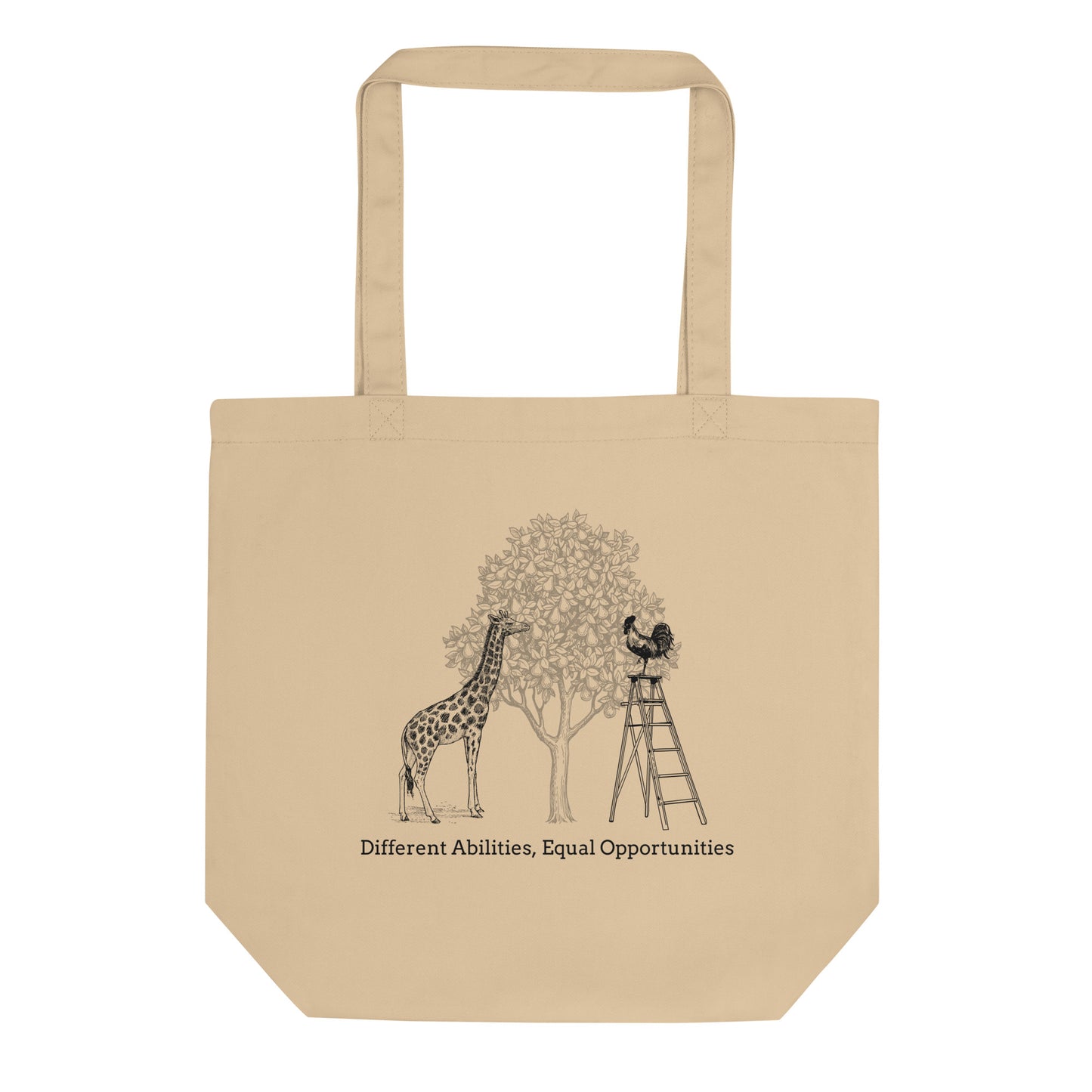 Different Abilities Equal Opportunities Tote Bag - Inclusivity & Neurodiversity Gift - Autism Awareness Merchandise